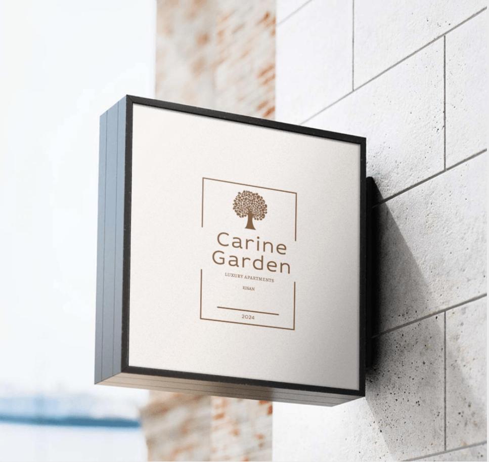 Carine Garden Apartment Risan Exterior photo